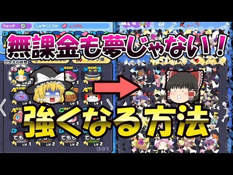 効率よく強くなる方法【ぷにぷに】【ゆっくり実況】